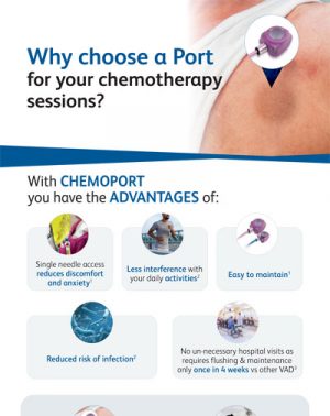 Why choose a Port for your chemotherapy sessions
